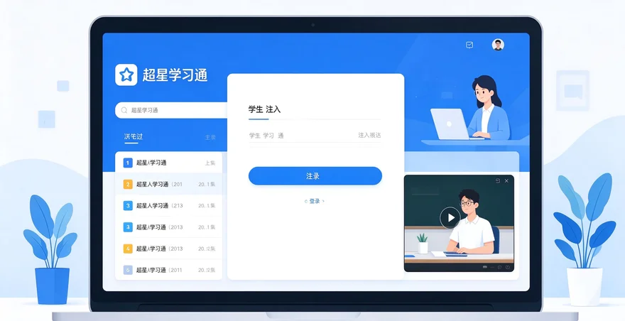 2026 超星平台学生登录入口 学习通网课网页版教程