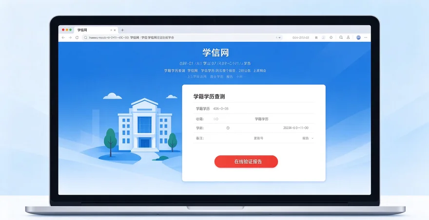 学信网登录入口官网 2026 学籍学历查询在线验证报告考研报名教程