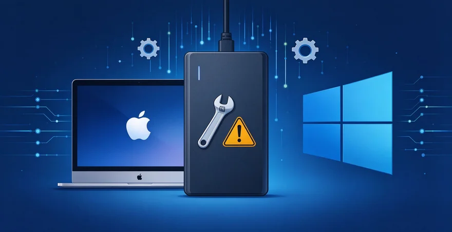 Mac exFAT磁盘无法读取 Windows不识别修复方法