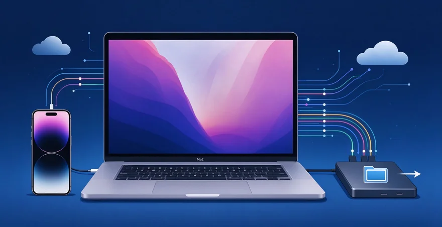 Mac iPhone备份迁移到外接盘 手机备份转移教程