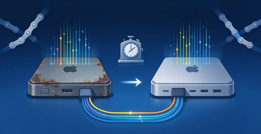 Mac Time Machine备份转移 外置硬盘换新迁移