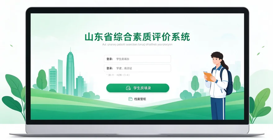 山东省综合素质评价登录入口 2026 学生端填报高中综评系统档案填写教程