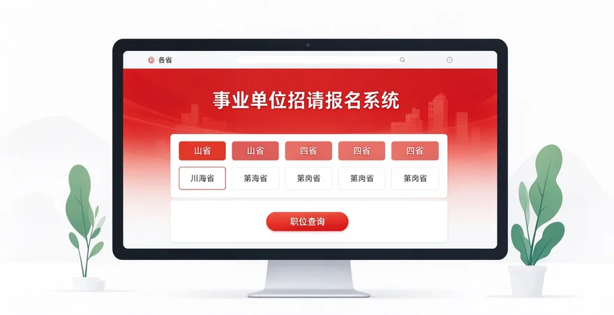 事业编报名入口官网 2026 各省报名时间流程岗位表查询教程