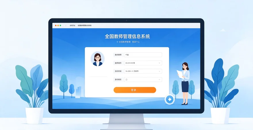 全国教师管理信息网登录入口 2026 教师自助子系统信息录入教程