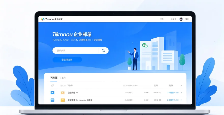 腾讯邮箱企业邮箱入口 2026 网页版企业微信办公登录教程