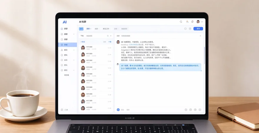 AI做社群运营哪个软件好用 免费一键生成社群管理