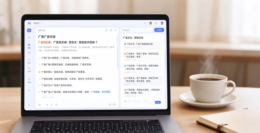 AI做营销文案哪个软件好用 免费一键生成广告文案