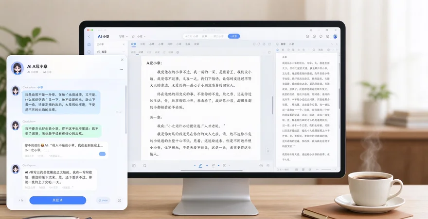 AI写小说哪个软件好用 免费生成长篇不封号