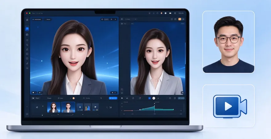 AI数字人工具哪个好？口播视频怎么生成更自然