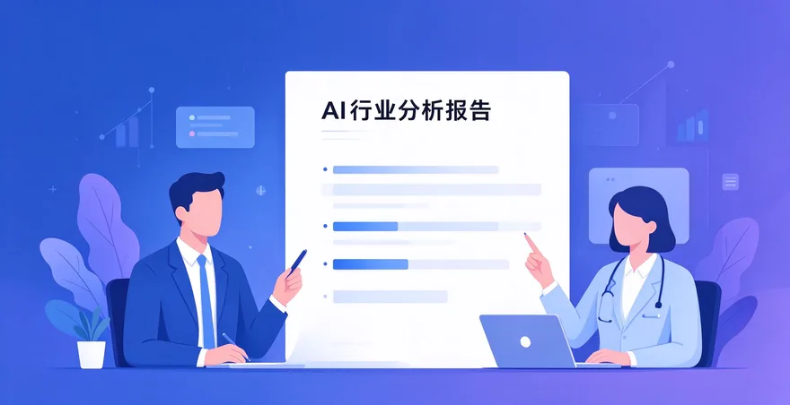 AI写报告哪个软件好用 行业报告一键生成