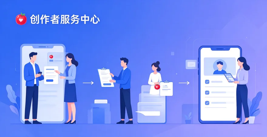 红果创作者服务中心入口 个人创作者注册通道